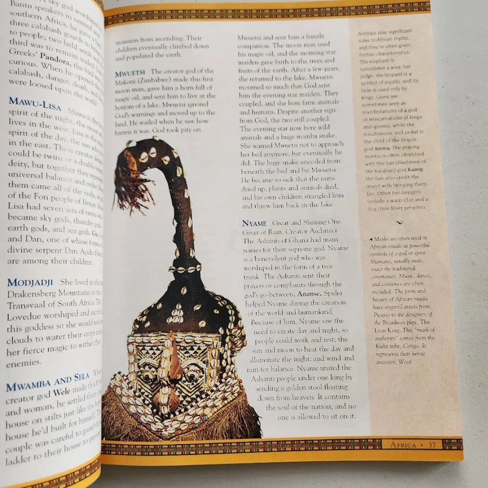 Gods, Goddesses, And Monsters Paperback Book Mythology Folklore Festivals Museum